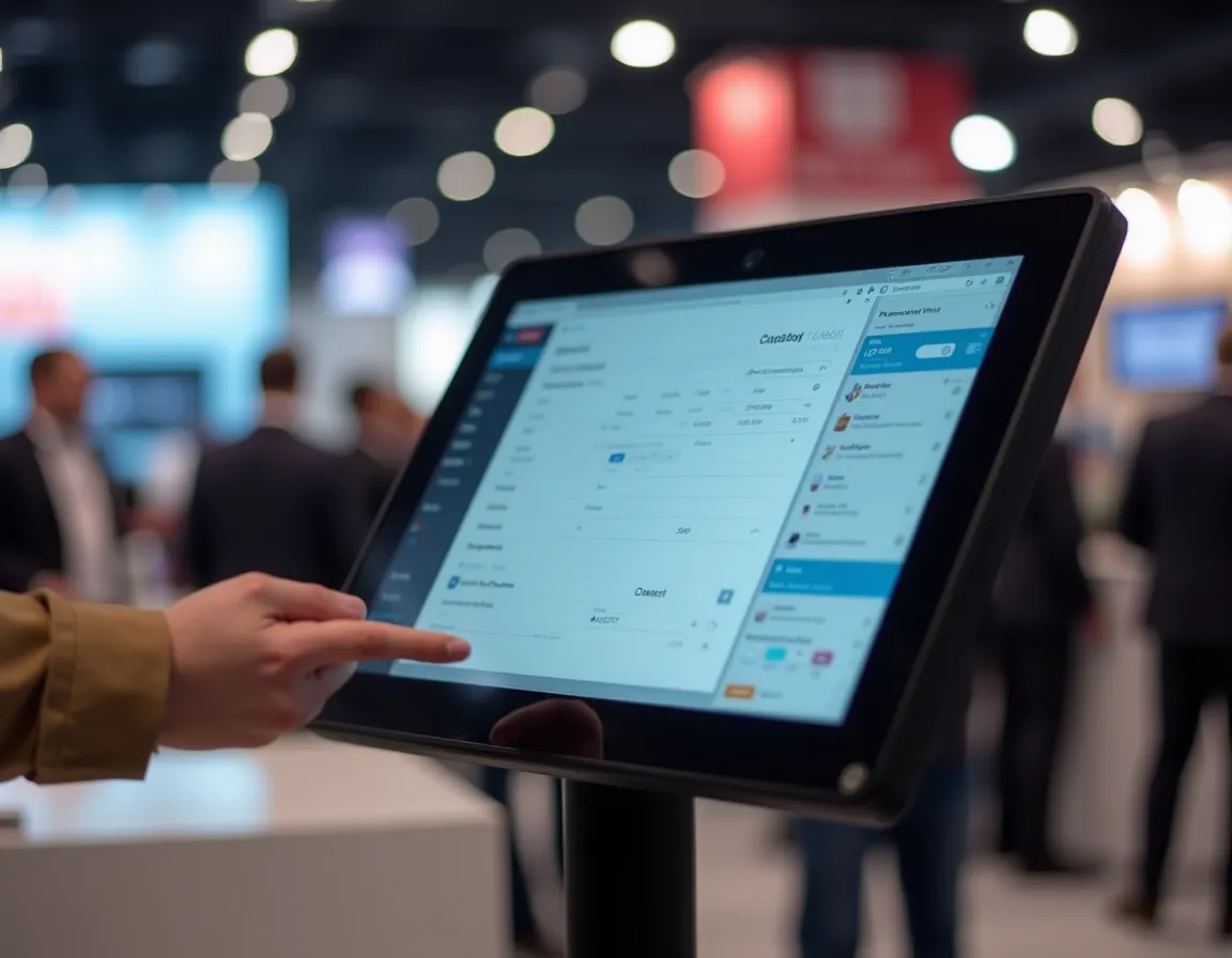 Interaktives Touch-Display 32" mit Standfuß