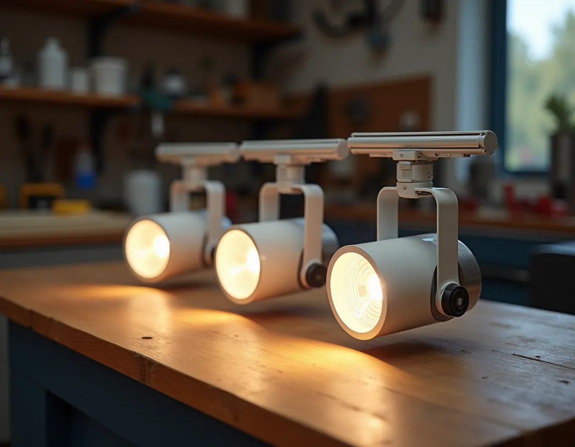 LED-Strahler für Messestände - 4er Set