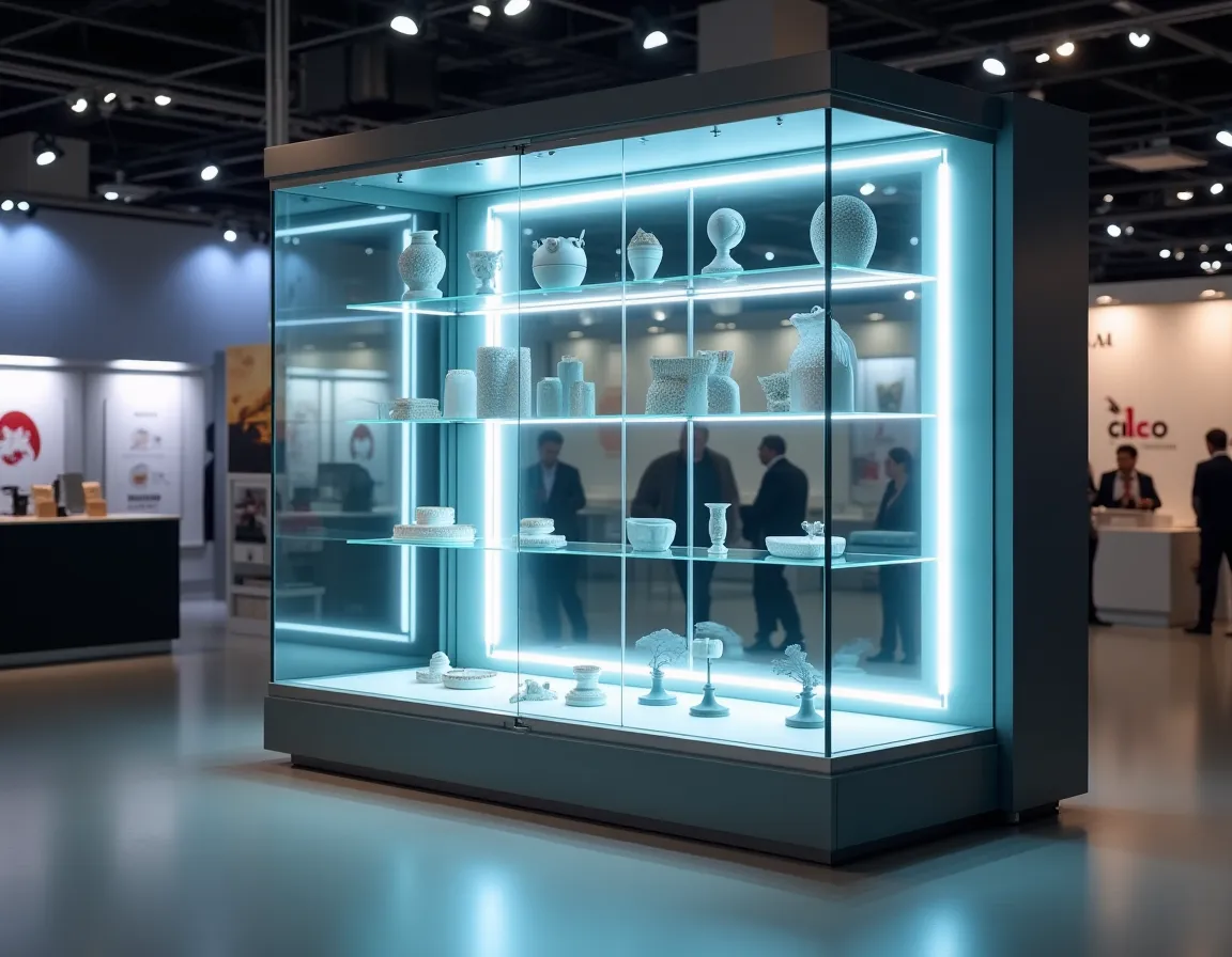 Vermietung: Vitrinen-Schaukasten mit LED